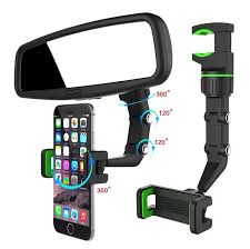 SOPORTE PARA CELULAR RETROVISOR 360