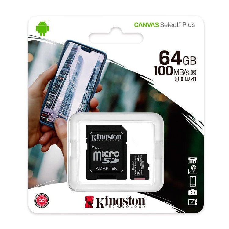 MEMORIA MICRO SD 64GB KINGSTON