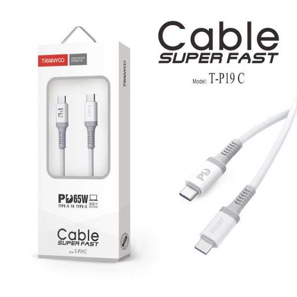 CABLE DE CONVERSION TIPO-C A TIPO-C T-P19C