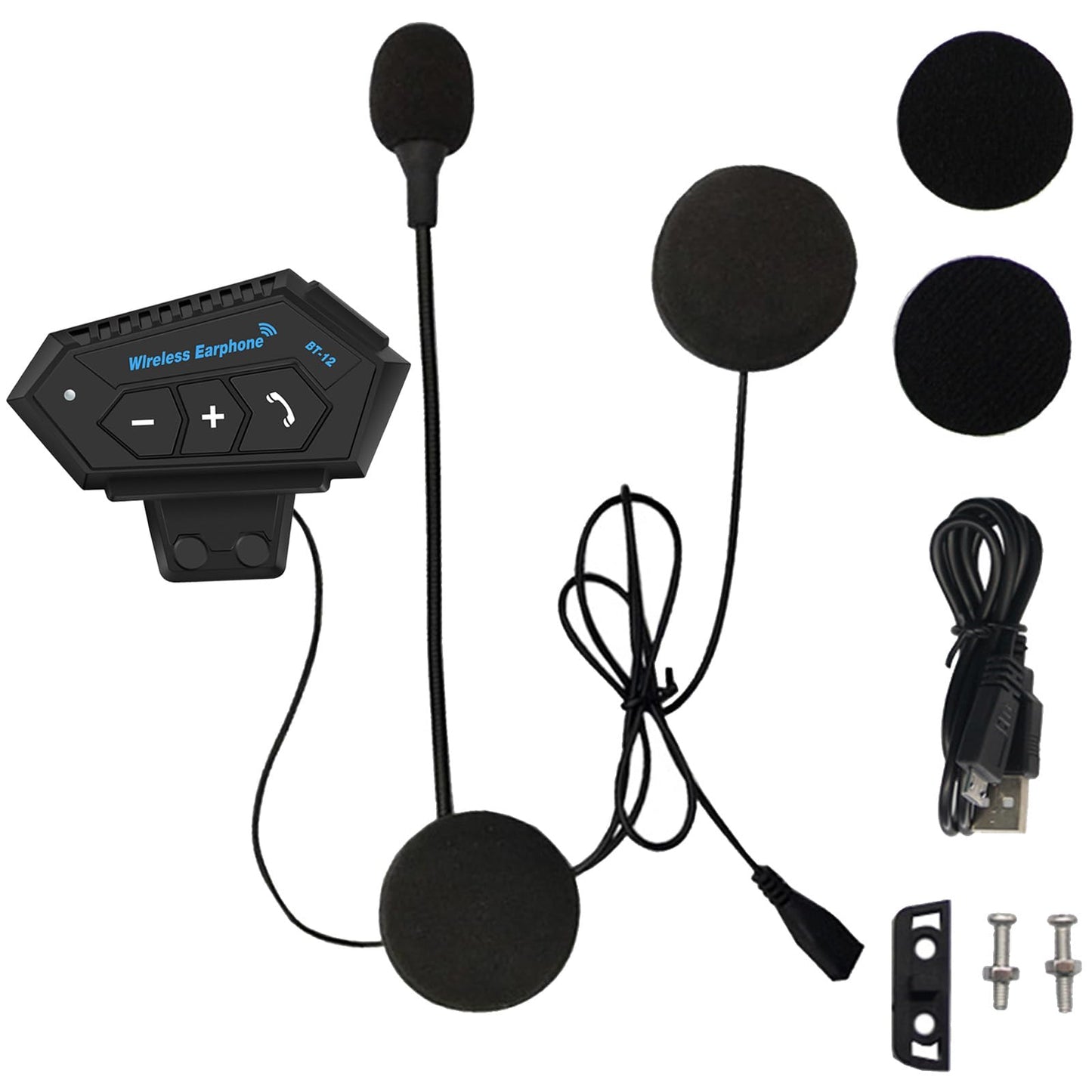 AUDIFONOS MANOS LIBRES BT12 MOTO