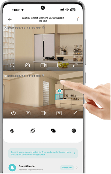 XIAOMI CAMARA INTELIGENTE C300 DUAL