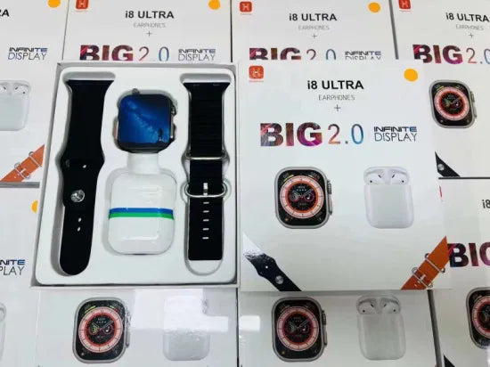 I9 ULTRA BIG 2.3 COMBO SMARTWATCH + AUDIFONOS