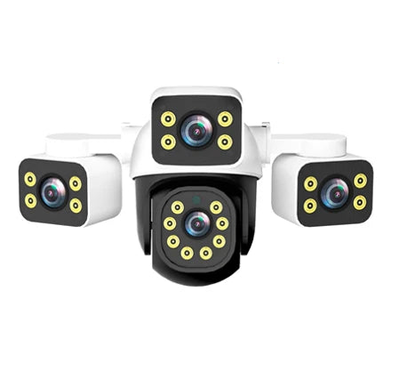WIFI CAMARA CON TRES LENTES HD SEISA IPC-VP295S